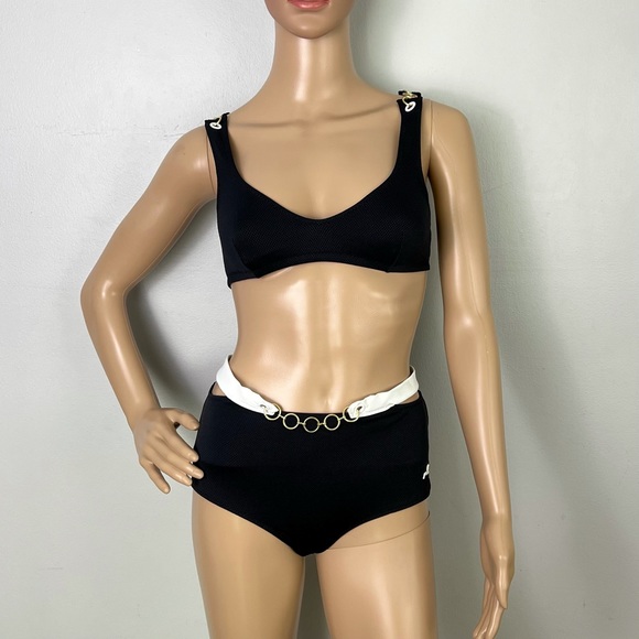 NEW MORGAN LANE BLACK BIKINI SET - Picture 2 of 10